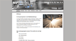 Desktop Screenshot of mp-blech.de